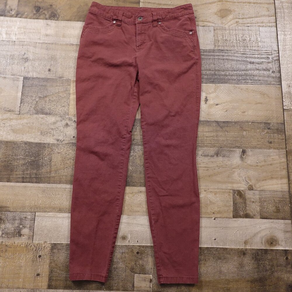 Kuhl Brooke Slim Fit‎ Pants - Women's Size 8 Regular - Red Mid Rise